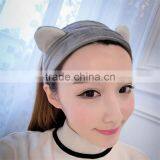 Wholesale Good Quality Facial Hair Bands for Girl Wash Broad Facial Elastic Hair Bands thumbnail-2