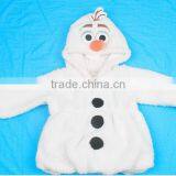 Lovely Frozen Snowman Olaf Mascot Costume thumbnail-1