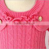 Long Sleeve British Sweater Dress for Baby Girl thumbnail-3