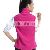 Customized Design Women Cheap Polar Fleece Vest thumbnail-6