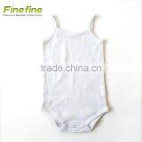 Design Smocked Baby Clothes Plain Cotton Baby Romper thumbnail-1