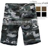Mens Military Cargo Shorts 2016 Brand New Army Camouflage Shorts Men Cotton Loose Work Casual Short Pants Plus Size No Belt thumbnail-2