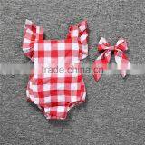 S17530A New Cute Baby Girls Rompers Kids Summer Sleeveless Romper thumbnail-2