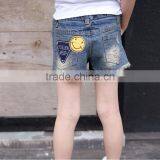 S16642A New Design Summer Child Girl Denim Shorts thumbnail-3