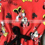 Baby Girls Summer Spring Clothing Infant Baby Girls Romper Baby Minnie Romper With Matching Headband thumbnail-4