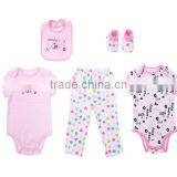 Baby Girls Clothes Embroidered Baby Romper Organic Cotton Baby Girl Romper thumbnail-1