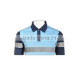 IS09001/BSCI Factory High Visibility Reflective Safety Polo Shirt thumbnail-4