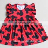 Babies Clothings and Toys Shirt Toddler Girl Pearl Shirts Mouse Print Tunic Shirts thumbnail-1