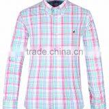 2017 Latest Men's Plaid Casual Long Sleeve Shirt thumbnail-2
