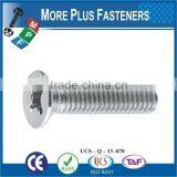 Made in Taiwan Machine Screw ISO 7046 Philips Flat Head Countersunk Stainless Steel and Carbon Steel Zinc Plated thumbnail-6