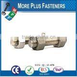 Made In Taiwan Stainless Steel Xylan Coated Colored Stud Bolts With Hexagon Nuts thumbnail-2