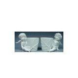 Sell Porcelain Angel W/Pot thumbnail-1