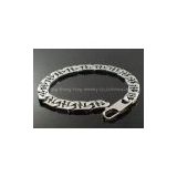 stainless steel bicycle chain bracelet