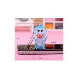 3d Beaded Doraemon 4mm Bicone Crystal Cartoon Charm thumbnail-3