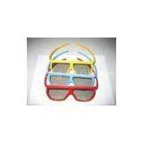 Customed Lovely Women Candy Colors Linear Polarized 3D Lens Glasses for Real D Cinemas thumbnail-1