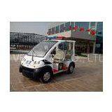 Four Seat 3 KW Open Type Electric Powered Security Vehicle For State Park / Airport thumbnail-1