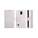 Samsung Galaxy S5 Leather Cellular Phone Covers , PU Leather Phone Case With Holders