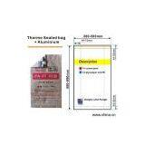 Sell Thermo Sealed Bottom Pinched Bag With Aluminum Foil thumbnail-1