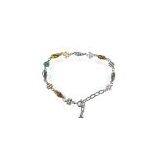 925 Sterling Silver Link Bracelet Jewelry Set thumbnail-1