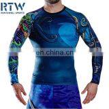 Wholesale Long Sleeve Compression Shirts Rash Guard