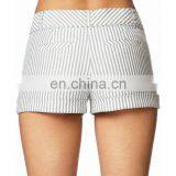 CHEFON Railroad Stripe Matilot Shorts CSS0145 thumbnail-4