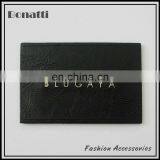 leather labels pu patches for garment