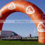 Orange Energetic Bracelet Inflatable Arch for Event thumbnail-2
