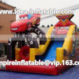 custom inflatable car shape obstacle course ID-OB034