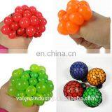 Hot Selling 2017 Wholesale Popular Stress Relase Squeeze Mesh Grape Ball Toys thumbnail-1