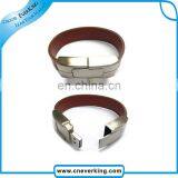 Hot Sale Low Price Leather Usb Bracelets Wholesale thumbnail-1