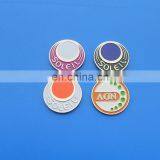 customized golf ball marker iron enamel ball maker