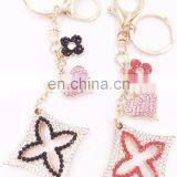 Custom Promotional Luxuriant Cute Diamond Key Chain Give Gifts thumbnail-5