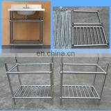 Gloss White Solid Surface Countertop Sink Unit thumbnail-1