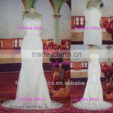 Beautiful Elegant New Lace Sweetheart Neckline Real Picture Wedding Dress Lace thumbnail-1