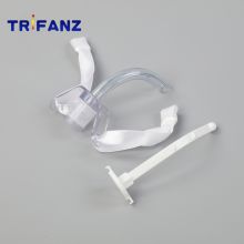 China Manufacture Disposable PVC Tracheostomy Tube Uncuffed