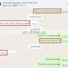 Lowest Discount Factory Wholesale Perfect Fitment Aerodynamic Car Cold Air Intake Pipe for AUDI A6 A7 C8 3.0T thumbnail-2