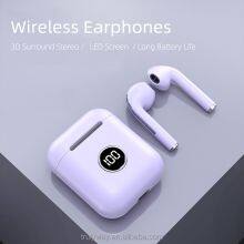 Portable X1 J18 TWS New Design V5.2 Wireless Earbuds LCD Battery Display Earphone for Sporting thumbnail-5