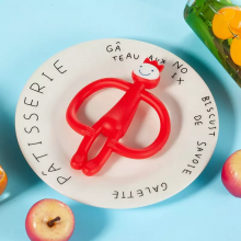 Hot Sale High Quality Silicone Baby Toys Monkey Teether Mold Making Silicone Toys Teething thumbnail-5