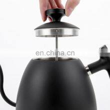 304 Stainless Steel Gooseneck Kettle With Thermometer for Pour Over Coffee & Tea thumbnail-2