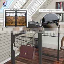 New Arrival Modern Wooden Home Foldable Writing Reception Table Office Computer Stand Study Desks thumbnail-4