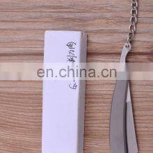 Full Stainless Steel Mini Pocket Knife Folding Blade Knife With Key Ring thumbnail-4