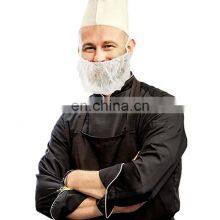 White Blue Disposable Nonwoven Beard Cover For Kitchen Hygiene