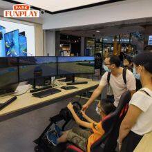 High End Microsoft Flight Sim 2025 for PC Steam Deck Mac Full Motion Flight Sim Motion Platform Full Cockpit Set thumbnail-4