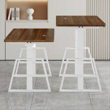 Standing Desk - Adjustable Hand Lift Table Frame for Office Furniture & Living Room - Linear Actuator for Enhanced Ergonomics and Productivity thumbnail-1