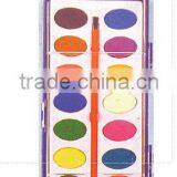 16-color Water Color Cake(sheet-solid)