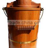 6qt Wood Bucket Ice Cream Maker thumbnail-1