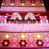 Woven Wool Tapestry / Woven Wool Rug / Woven Wool Wall Decor 63x45" Peru Andean thumbnail-1