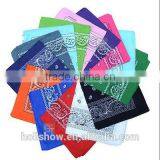 Hip-Hop Headscarf Headwrap 100% Cotton Square Bandana thumbnail-3