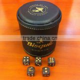 bisquit vsop dice cup/Hennessy dice/Upscale bar KTV box, hotel, home for personal use                        
                                                Quality Choice