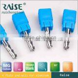 2 Flute 45 Degree Helix Germany Hard Metal End Milling Cutter for Aluminum/Hard Metal Milling Aluminum CNC Cutter